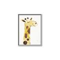 Picture of Smiling Giraffe _GroupedProduct_Rectangle_Portrait_Mini_ _GroupedProduct_Rectangle_Portrait_Canvas_Framed_
