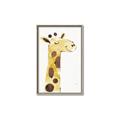 Picture of Smiling Giraffe _GroupedProduct_Rectangle_Portrait_Mini_ _GroupedProduct_Rectangle_Portrait_Canvas_Framed_