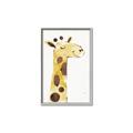 Picture of Smiling Giraffe _GroupedProduct_Rectangle_Portrait_Mini_ _GroupedProduct_Rectangle_Portrait_Canvas_Framed_