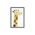 Picture of Smiling Giraffe _GroupedProduct_Rectangle_Portrait_Mini_ _GroupedProduct_Rectangle_Portrait_Canvas_Framed_