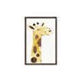 Picture of Smiling Giraffe _GroupedProduct_Rectangle_Portrait_Mini_ _GroupedProduct_Rectangle_Portrait_Canvas_Framed_