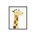 Picture of Smiling Giraffe _GroupedProduct_Rectangle_Portrait_Mini_ _GroupedProduct_Rectangle_Portrait_Canvas_Framed_