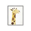Picture of Smiling Giraffe _GroupedProduct_Rectangle_Portrait_Mini_ _GroupedProduct_Rectangle_Portrait_Canvas_Framed_