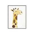Picture of Smiling Giraffe _GroupedProduct_Rectangle_Portrait_Mini_ _GroupedProduct_Rectangle_Portrait_Canvas_Framed_