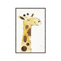 Picture of Smiling Giraffe _GroupedProduct_Rectangle_Portrait_Mini_ _GroupedProduct_Rectangle_Portrait_Canvas_Framed_
