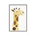 Picture of Smiling Giraffe _GroupedProduct_Rectangle_Portrait_Mini_ _GroupedProduct_Rectangle_Portrait_Canvas_Framed_