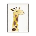 Picture of Smiling Giraffe _GroupedProduct_Rectangle_Portrait_Mini_ _GroupedProduct_Rectangle_Portrait_Canvas_Framed_