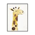 Picture of Smiling Giraffe _GroupedProduct_Rectangle_Portrait_Mini_ _GroupedProduct_Rectangle_Portrait_Canvas_Framed_
