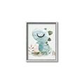 Picture of Sleepy Dino _GroupedProduct_Rectangle_Portrait_Mini_ _GroupedProduct_Rectangle_Portrait_Canvas_Framed_