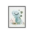 Picture of Sleepy Dino _GroupedProduct_Rectangle_Portrait_Mini_ _GroupedProduct_Rectangle_Portrait_Canvas_Framed_