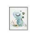 Picture of Sleepy Dino _GroupedProduct_Rectangle_Portrait_Mini_ _GroupedProduct_Rectangle_Portrait_Canvas_Framed_
