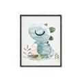 Picture of Sleepy Dino _GroupedProduct_Rectangle_Portrait_Mini_ _GroupedProduct_Rectangle_Portrait_Canvas_Framed_