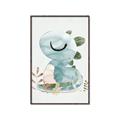 Picture of Sleepy Dino _GroupedProduct_Rectangle_Portrait_Mini_ _GroupedProduct_Rectangle_Portrait_Canvas_Framed_