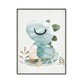 Picture of Sleepy Dino _GroupedProduct_Rectangle_Portrait_Mini_ _GroupedProduct_Rectangle_Portrait_Canvas_Framed_