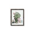 Picture of Smiley Dino _GroupedProduct_Rectangle_Portrait_Mini_ _GroupedProduct_Rectangle_Portrait_Canvas_Framed_