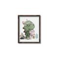 Picture of Smiley Dino _GroupedProduct_Rectangle_Portrait_Mini_ _GroupedProduct_Rectangle_Portrait_Canvas_Framed_