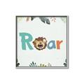 Picture of Roar II _GroupedProduct_Square_Mini_ _GroupedProduct_Square_Canvas_Framed_