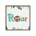 Picture of Roar II _GroupedProduct_Square_Mini_ _GroupedProduct_Square_Canvas_Framed_