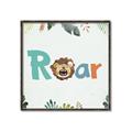 Picture of Roar II _GroupedProduct_Square_Mini_ _GroupedProduct_Square_Canvas_Framed_
