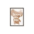 Picture of strong and bold _GroupedProduct_Rectangle_Portrait_Mini_ _GroupedProduct_Rectangle_Portrait_Canvas_Framed_