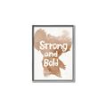 Picture of strong and bold _GroupedProduct_Rectangle_Portrait_Mini_ _GroupedProduct_Rectangle_Portrait_Canvas_Framed_
