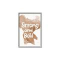 Picture of strong and bold _GroupedProduct_Rectangle_Portrait_Mini_ _GroupedProduct_Rectangle_Portrait_Canvas_Framed_