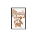 Picture of strong and bold _GroupedProduct_Rectangle_Portrait_Mini_ _GroupedProduct_Rectangle_Portrait_Canvas_Framed_