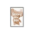 Picture of strong and bold _GroupedProduct_Rectangle_Portrait_Mini_ _GroupedProduct_Rectangle_Portrait_Canvas_Framed_
