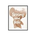 Picture of strong and bold _GroupedProduct_Rectangle_Portrait_Mini_ _GroupedProduct_Rectangle_Portrait_Canvas_Framed_