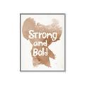 Picture of strong and bold _GroupedProduct_Rectangle_Portrait_Mini_ _GroupedProduct_Rectangle_Portrait_Canvas_Framed_