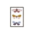 Picture of Pastel Butterflies I _GroupedProduct_Rectangle_Portrait_Mini_ _GroupedProduct_Rectangle_Portrait_Canvas_Framed_