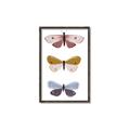 Picture of Pastel Butterflies I _GroupedProduct_Rectangle_Portrait_Mini_ _GroupedProduct_Rectangle_Portrait_Canvas_Framed_
