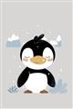 Picture of Friendly Penguin  _GroupedProduct_Rectangle_Portrait_Mini_ _GroupedProduct_Rectangle_Portrait_Unframed_Print_Only_