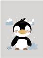 Picture of Friendly Penguin  _GroupedProduct_Rectangle_Portrait_Mini_ _GroupedProduct_Rectangle_Portrait_Unframed_Print_Only_