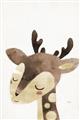 Picture of Blushing deer _GroupedProduct_Rectangle_Portrait_Mini_ _GroupedProduct_Rectangle_Portrait_Unframed_Print_Only_