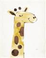 Picture of Smiling Giraffe _GroupedProduct_Rectangle_Portrait_Mini_ _GroupedProduct_Rectangle_Portrait_Unframed_Print_Only_