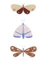 Picture of Pastel Butterflies II _GroupedProduct_Rectangle_Portrait_Mini_ _GroupedProduct_Rectangle_Portrait_Unframed_Print_Only_