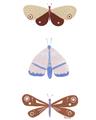 Picture of Pastel Butterflies II _GroupedProduct_Rectangle_Portrait_Mini_ _GroupedProduct_Rectangle_Portrait_Unframed_Print_Only_