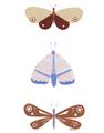 Picture of Pastel Butterflies II _GroupedProduct_Rectangle_Portrait_Mini_ _GroupedProduct_Rectangle_Portrait_Unframed_Print_Only_