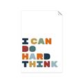 Picture of Hard think Kids _GroupedProduct_Rectangle_Portrait_Mini_ _GroupedProduct_Rectangle_Portrait_Unframed_Print_Only_