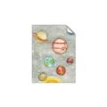 Picture of Watercolour Solar System I _GroupedProduct_Rectangle_Portrait_Mini_ _GroupedProduct_Rectangle_Portrait_Unframed_Print_Only_