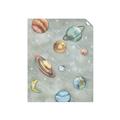 Picture of Watercolour Solar System II _GroupedProduct_Rectangle_Portrait_Mini_ _GroupedProduct_Rectangle_Portrait_Unframed_Print_Only_