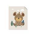 Picture of Friendly bear cub  _GroupedProduct_Rectangle_Portrait_Mini_ _GroupedProduct_Rectangle_Portrait_Unframed_Print_Only_