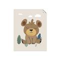 Picture of Friendly bear cub  _GroupedProduct_Rectangle_Portrait_Mini_ _GroupedProduct_Rectangle_Portrait_Unframed_Print_Only_