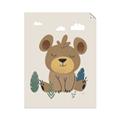 Picture of Friendly bear cub  _GroupedProduct_Rectangle_Portrait_Mini_ _GroupedProduct_Rectangle_Portrait_Unframed_Print_Only_