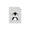 Picture of Friendly Penguin  _GroupedProduct_Rectangle_Portrait_Mini_ _GroupedProduct_Rectangle_Portrait_Unframed_Print_Only_