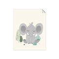 Picture of Big-eared Elephant  _GroupedProduct_Rectangle_Portrait_Mini_ _GroupedProduct_Rectangle_Portrait_Unframed_Print_Only_