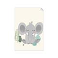 Picture of Big-eared Elephant  _GroupedProduct_Rectangle_Portrait_Mini_ _GroupedProduct_Rectangle_Portrait_Unframed_Print_Only_