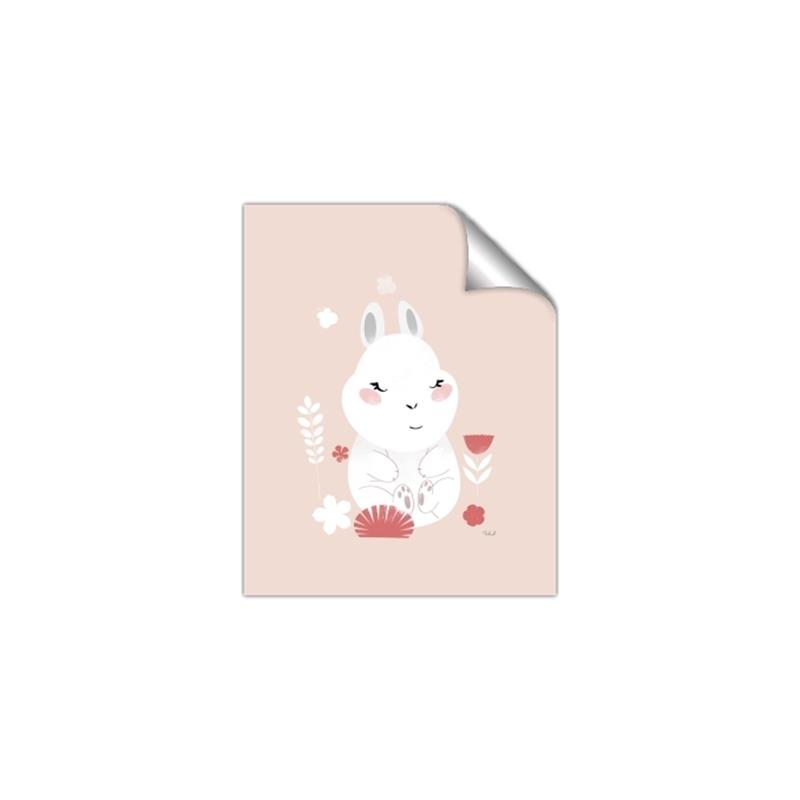 Picture of Blushing bunny _GroupedProduct_Rectangle_Portrait_Mini_ _GroupedProduct_Rectangle_Portrait_Unframed_Print_Only_