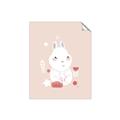 Picture of Blushing bunny _GroupedProduct_Rectangle_Portrait_Mini_ _GroupedProduct_Rectangle_Portrait_Unframed_Print_Only_